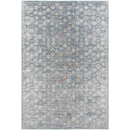 Isfahan ISF-2307 Area Rug , With Fringe